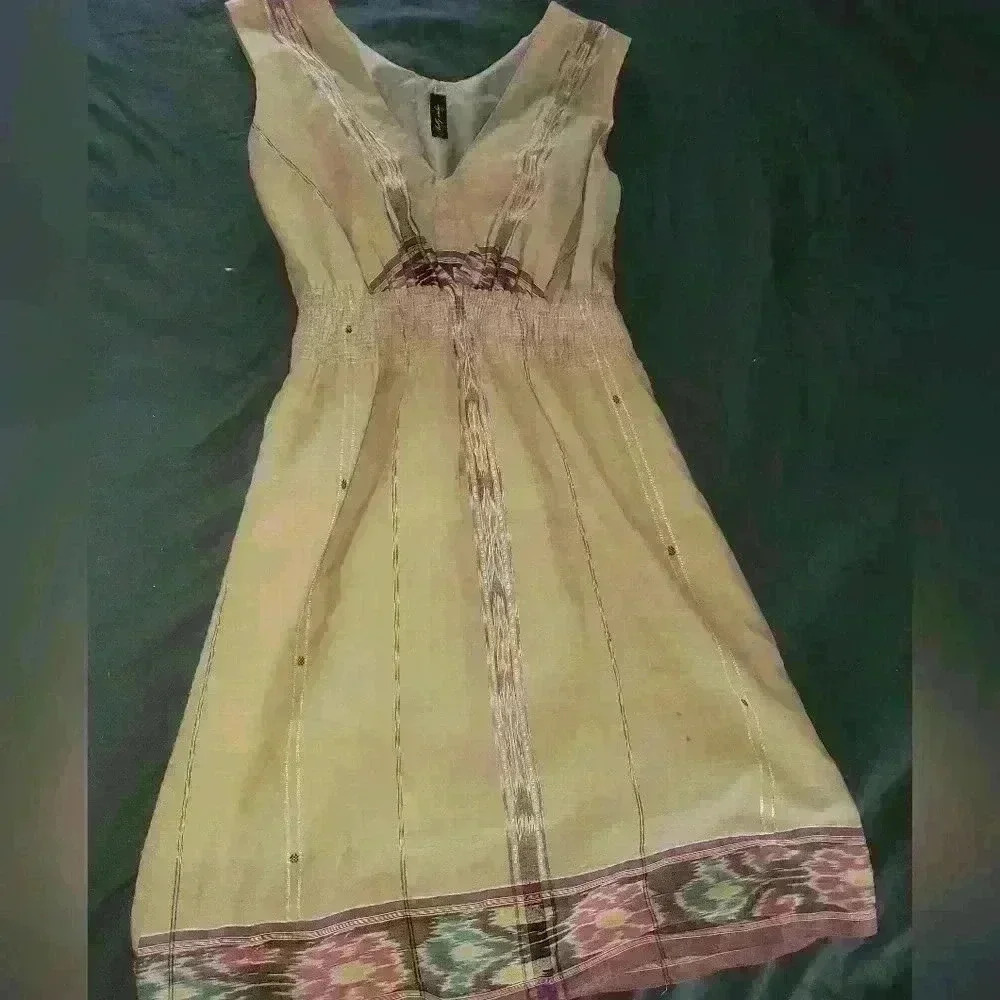 Holly Stalder Lightweight sleeveless dress sz Med - Picture 3 of 7